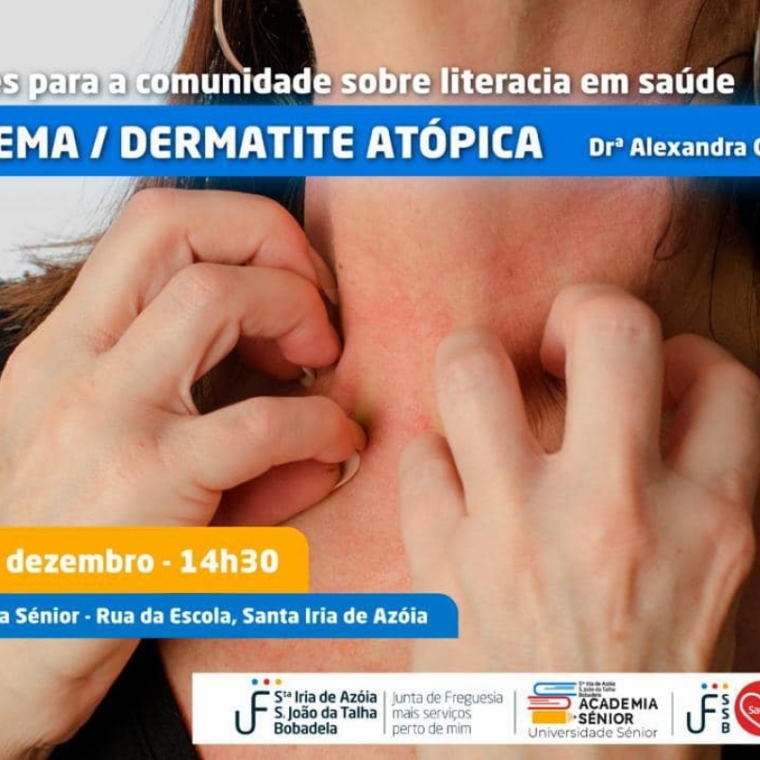 Sessão de Literacia em Saúde - “Eczema/Dermatite Atópica”