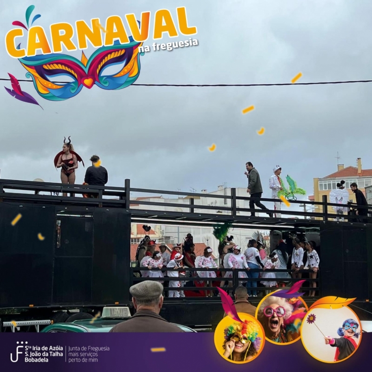 Desfile e o Baile de Carnaval